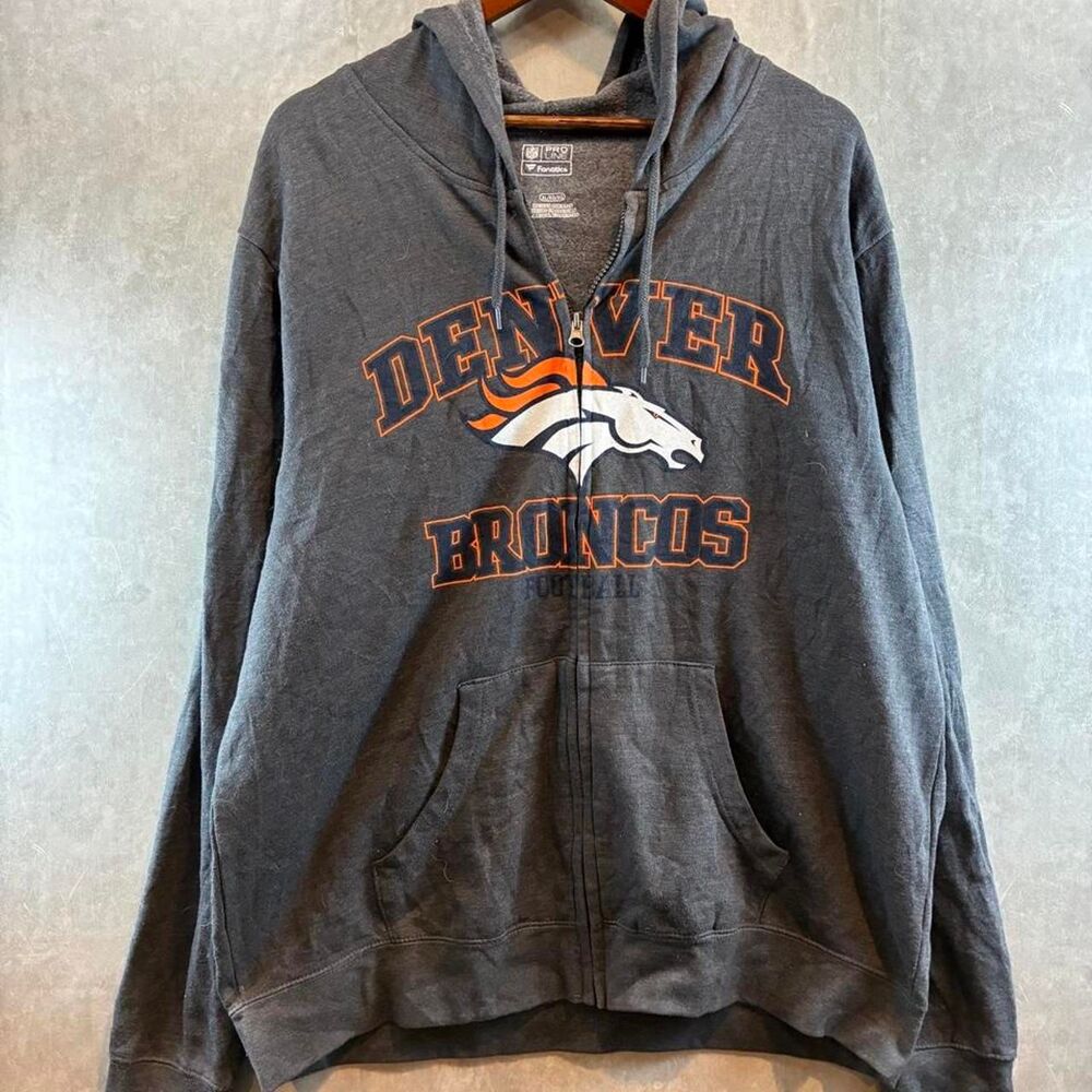 Nfl Men's Grey Hoodie